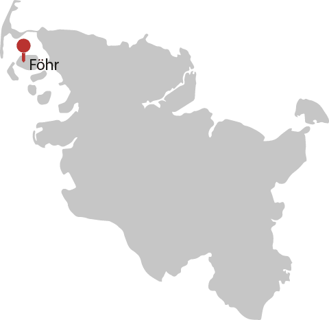 Karte Föhr